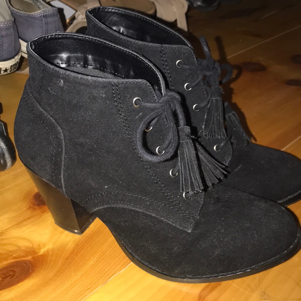 Black booties
